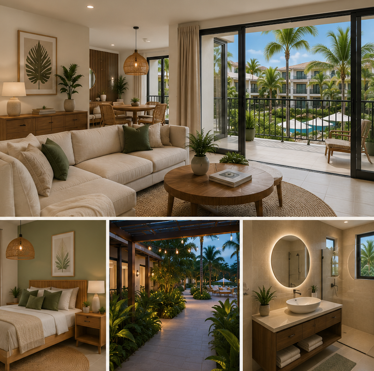 Managed vacation rental interior