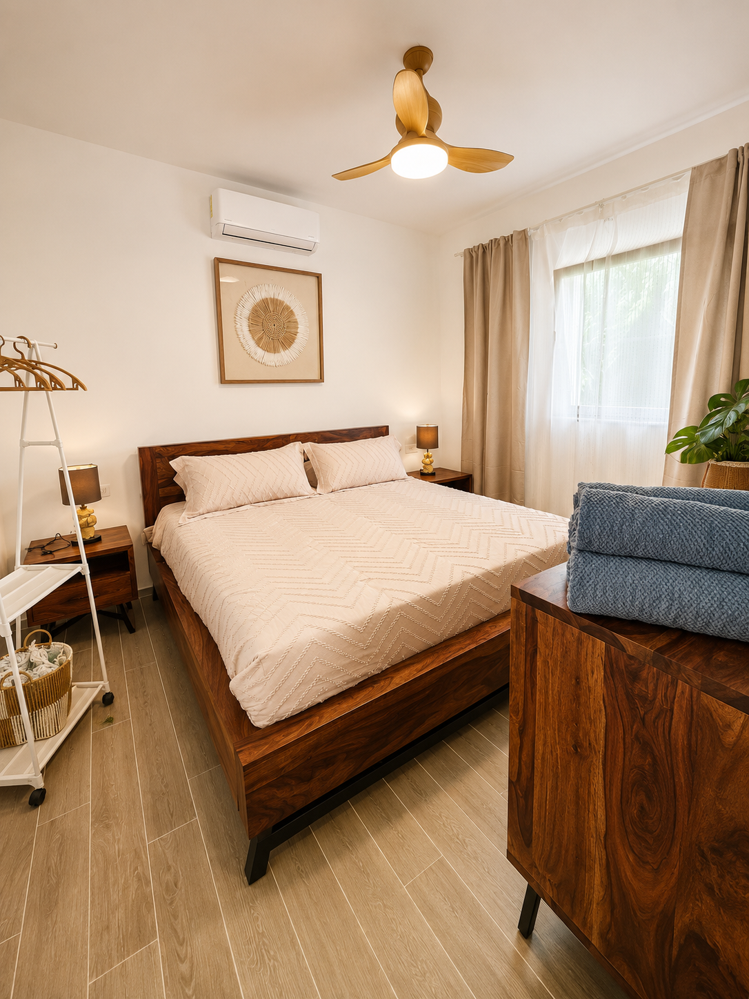 Laguna Beach Residence in Dominicus - king-size bedroom - Home Now Design
