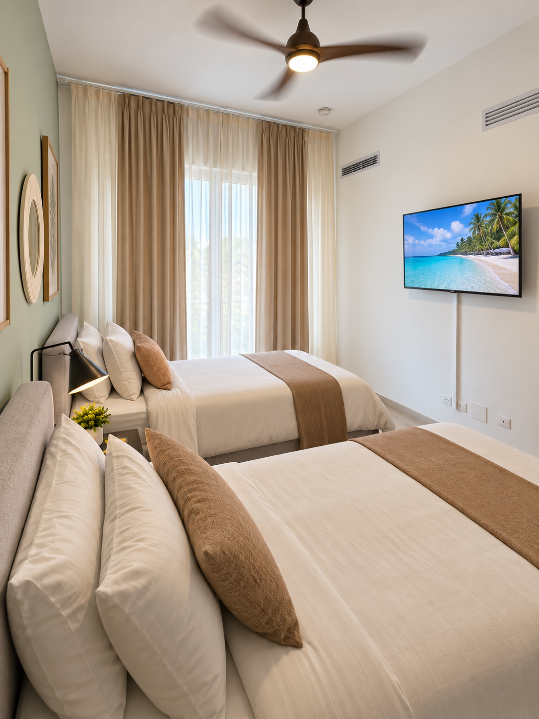 Punta Cana Apartment Final Styling - Home Now Design